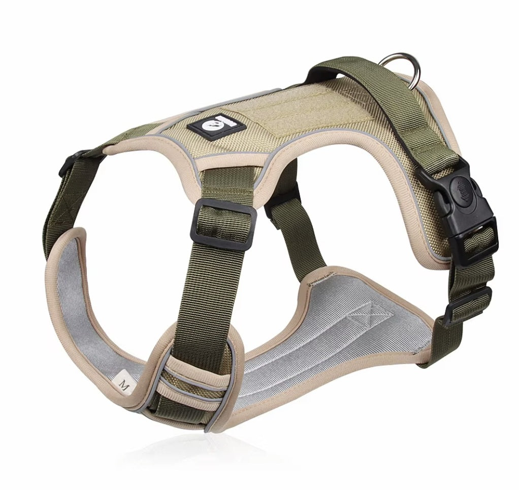 Arnés antitirones reflectante para perros