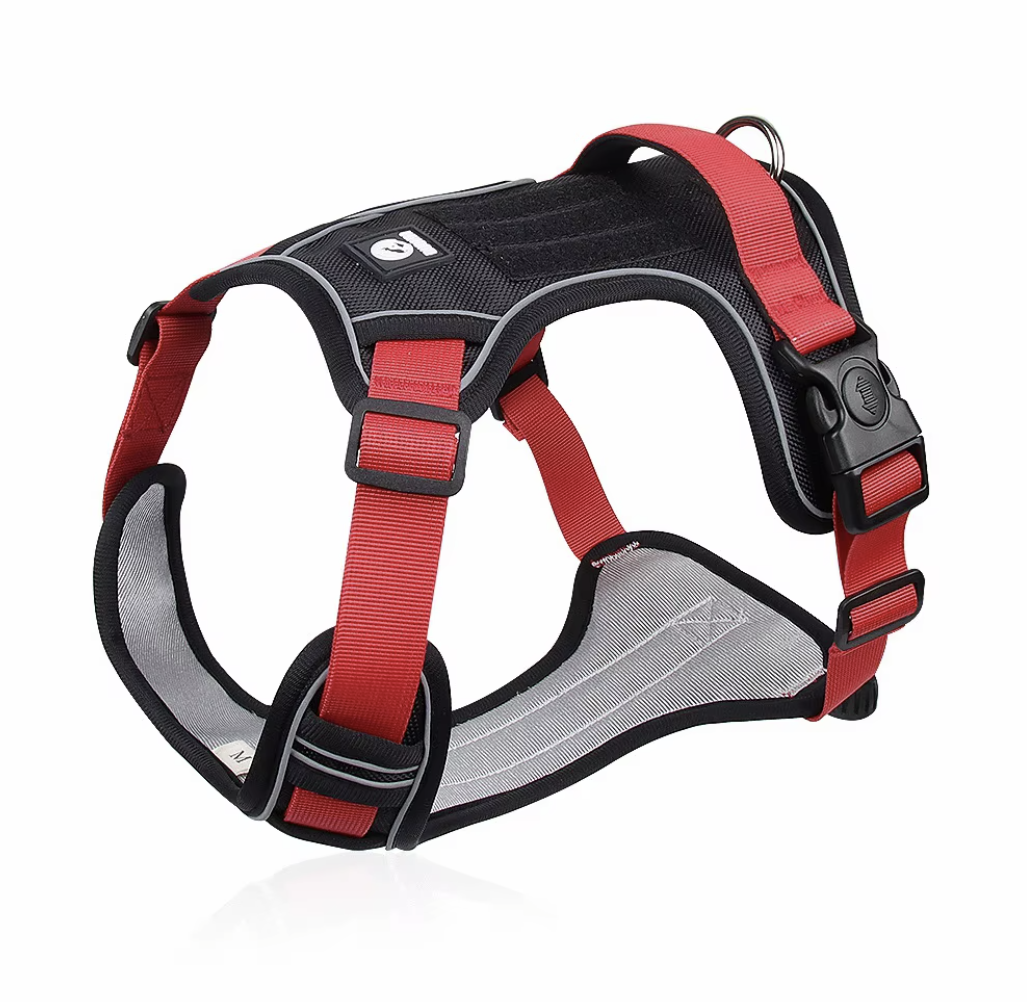 Arnés antitirones reflectante para perros